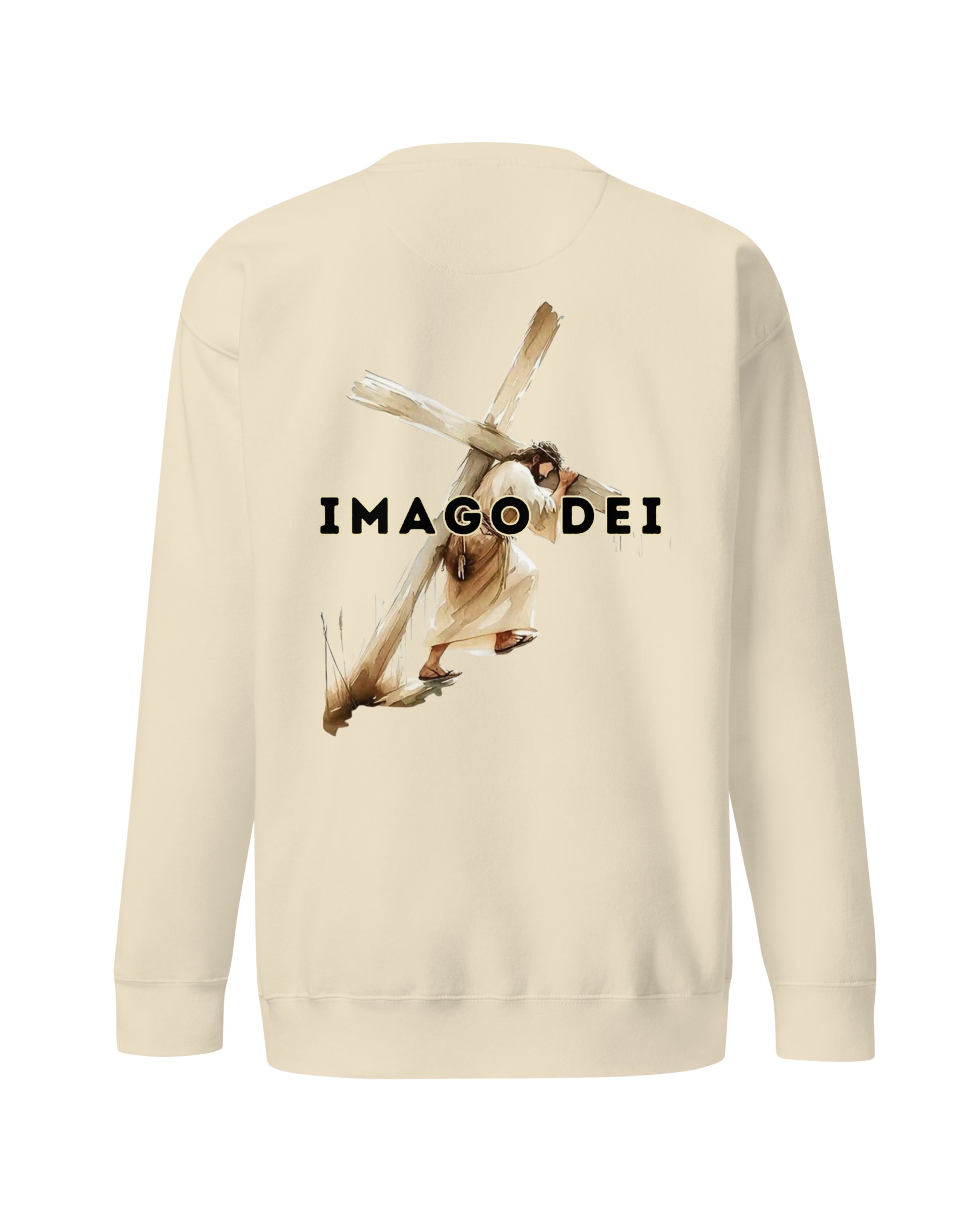 Beige Imago Dei Crew Neck - Preorder