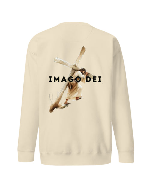 Beige Imago Dei Crew Neck - Preorder